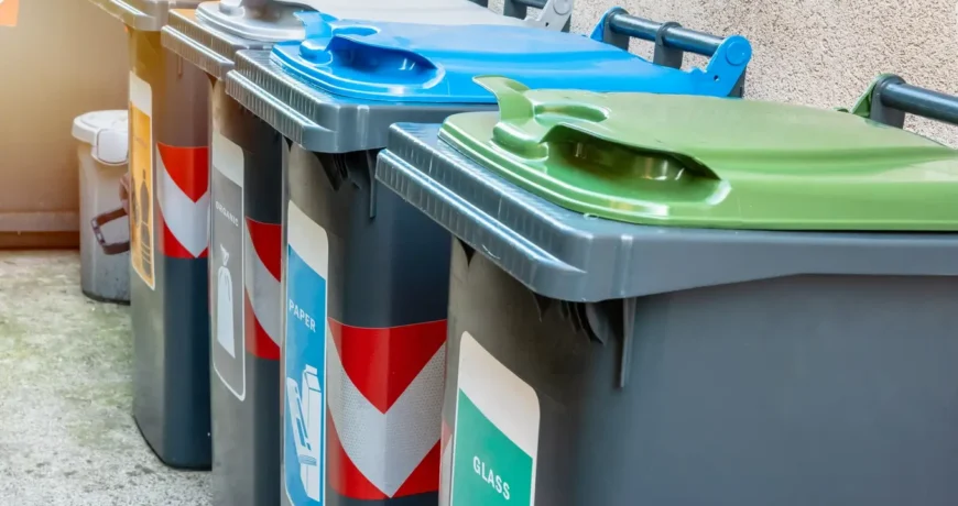 pojemniki na odpady segregowane